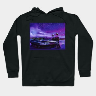 Impala Nights -no  banner Hoodie